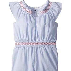 Janie and Jack Short Sleeve Romper Girls Sz6 EUC!